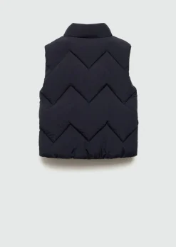 Dzieci MANGO Płaszcze I Kurtki*Kamizelka pikowana z kieszeniami