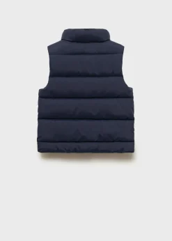 Dzieci MANGO Płaszcze I Kurtki*Kamizelka pikowana z kieszeniami