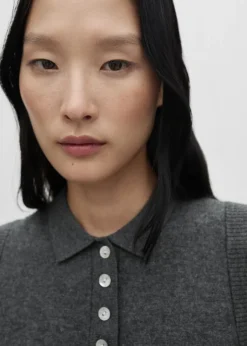 MANGO Topy|Kamizelki*Kamizelka wełniana na guziki