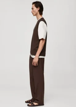 MANGO Kardigany I Swetry*Kamizelka z cienkiej dzianiny