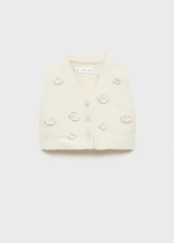 Dzieci MANGO Płaszcze|Swetry I Kardigany*Kamizelka z dzianiny