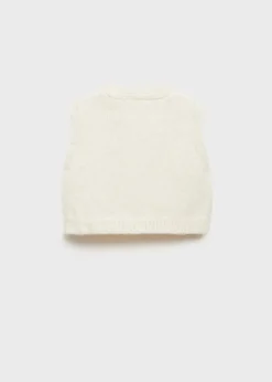 Dzieci MANGO Płaszcze|Swetry I Kardigany*Kamizelka z dzianiny