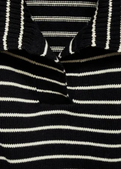 MANGO Kamizelki*Kamizelka z dzianiny w paski