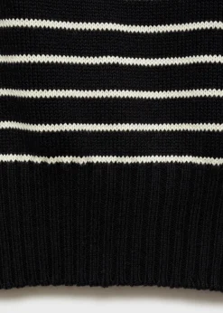 MANGO Kamizelki*Kamizelka z dzianiny w paski