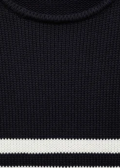 MANGO Swetry I Kardigany|Kamizelki*Kamizelka z dzianiny w paski