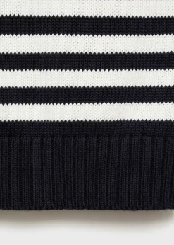 MANGO Swetry I Kardigany|Kamizelki*Kamizelka z dzianiny w paski