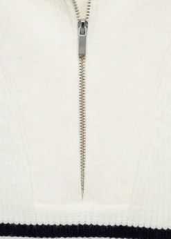 MANGO Kamizelki*Kamizelka z dzianiny z zapięciem na zamek