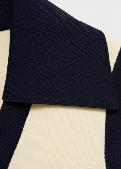 MANGO Kamizelki*Kamizelka za guziki z kontrastowym wykończeniem