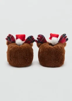 Dzieci MANGO Buty|Buty*Kapcie z motywem renifera