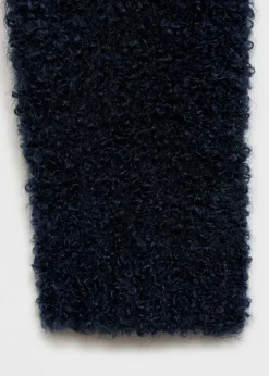 Dzieci MANGO Swetry I Kardigany*Kardigan dzianina bouclé