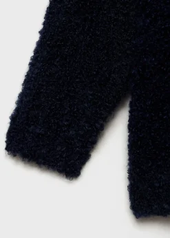 Dzieci MANGO Swetry I Kardigany*Kardigan dzianina bouclé