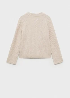 Dzieci MANGO Swetry I Kardigany*Kardigan dzianinowy na guziki