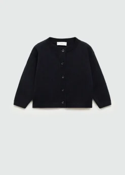 Dzieci MANGO Swetry I Kardigany*Kardigan dzianinowy na guziki