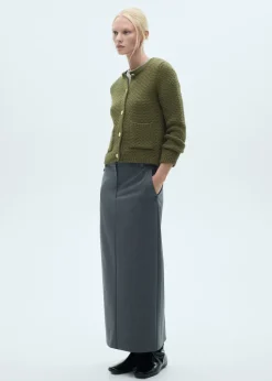 MANGO Kurtki*Kardigan dzianinowy na guziki