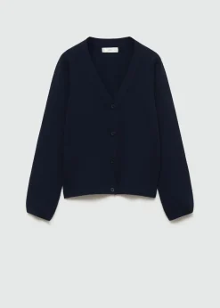 Dzieci MANGO Swetry I Kardigany*Kardigan dzianinowy na guziki