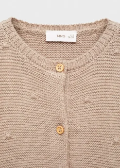 Dzieci MANGO Swetry I Kardigany|Swetry I Kardigany*Kardigan dzianinowy na guziki