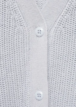 Dzieci MANGO Swetry I Kardigany*Kardigan dzianinowy na guziki