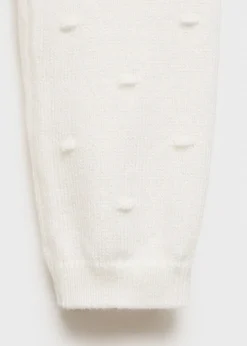 Dzieci MANGO Swetry I Kardigany*Kardigan dzianinowy z haftem