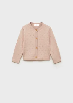 Dzieci MANGO Swetry I Kardigany|Swetry I Kardigany*Kardigan dzianinowy z haftem