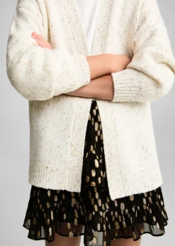 Dzieci MANGO Swetry I Kardigany*Kardigan metaliczne elementy