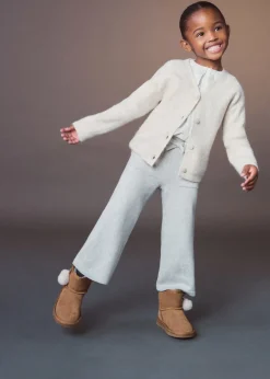 Dzieci MANGO Swetry I Kardigany*Kardigan prążkowany na guziki