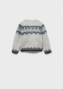 Dzieci MANGO Swetry I Kardigany|Swetry I Kardigany*Kardigan z żakardowej dzianiny