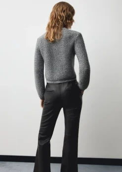 MANGO Kurtki|Swetry I Kardigany*Kardigan z dzianiny lureksowej na guziki