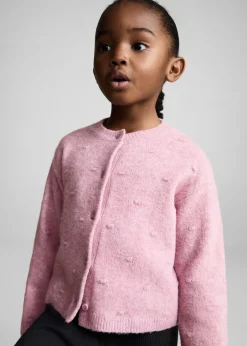 Dzieci MANGO Swetry I Kardigany*Kardigan z dzianiny na guziki