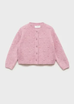 Dzieci MANGO Swetry I Kardigany*Kardigan z dzianiny na guziki