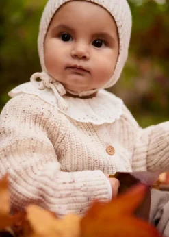 Dzieci MANGO Swetry I Kardigany|Swetry I Kardigany*Kardigan z dzianiny na guziki