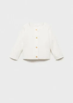 Dzieci MANGO Swetry I Kardigany|Swetry I Kardigany*Kardigan z dzianiny na guziki