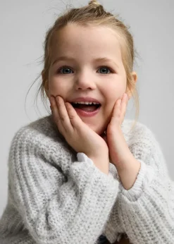 Dzieci MANGO Swetry I Kardigany*Kardigan z dzianiny na guziki