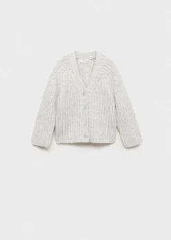 Dzieci MANGO Swetry I Kardigany*Kardigan z dzianiny na guziki