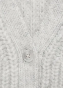 Dzieci MANGO Swetry I Kardigany*Kardigan z dzianiny na guziki