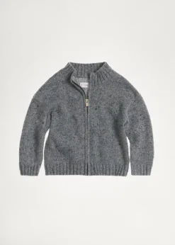 Dzieci MANGO Swetry I Kardigany*Kardigan z dzianiny na zamek