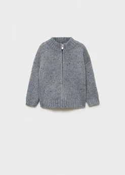 Dzieci MANGO Swetry I Kardigany*Kardigan z dzianiny na zamek