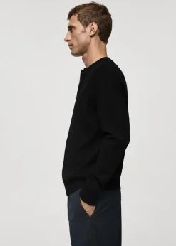 MANGO Kardigany I Swetry*Kardigan z dzianiny o średniej grubości na zamek