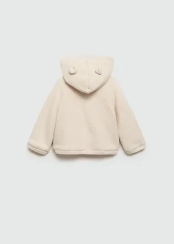 Dzieci MANGO Płaszcze|Swetry I Kardigany*Kardigan z dzianiny podszyty barankiem