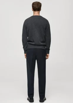 MANGO Kardigany I Swetry*Kardigan z dzianiny wełnianej o średniej grubości