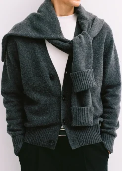 MANGO Kardigany I Swetry*Kardigan z dzianiny wełnianej o średniej grubości