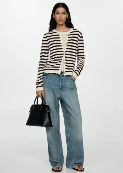 MANGO Kurtki|Swetry I Kardigany*Kardigan z dzianiny z ozdobnymi guzikami