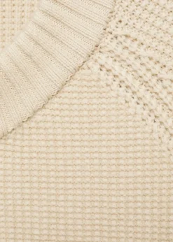 MANGO Kardigany I Swetry*Kardigan z dzianiny z teksturą na zamek