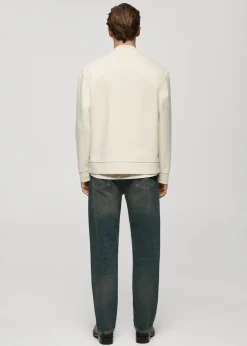 MANGO Kardigany I Swetry*Kardigan z flaneli relaxed fit