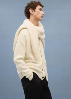 MANGO Kardigany I Swetry*Kardigan z grubej dzianiny relaxed fit