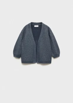 Dzieci MANGO Swetry I Kardigany*Kardigan z lureksu