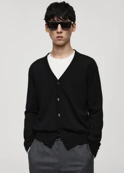 MANGO Kardigany I Swetry*Kardigan z wełny merynosowej 100%