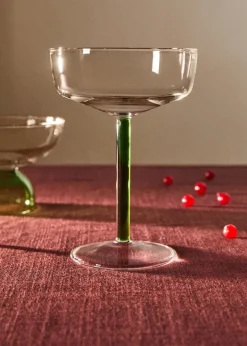 MANGO Szklanki I Kieliszki*Kieliszek ze szkła borokrzemowego z kolorową nóżką