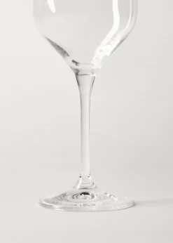 MANGO Szklanki I Kieliszki*Kieliszek ze szkła ze złotą obwódką