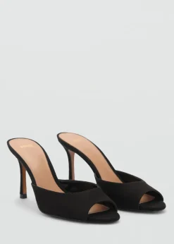 MANGO Buty*Klapki na obcasie