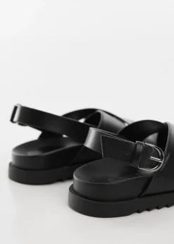 Dzieci MANGO Buty*Klapki z klamrami na paskach